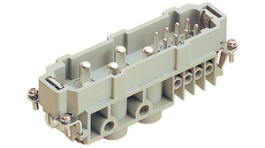 09380122601, Разъем: HAN; "папа"; Han Com; PIN:12(4+8); размер 24В; Iном.1:80А, Harting