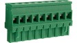 CTBP92VG/9R Pluggable Terminal Block Reversed Screw Connection 9P
