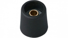 A3116639, Control knob without recess black 16 mm, OKW