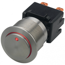 1241.6833.1112000, Переключатель: антивандальный; Пол: 2; SPST-NO; 12A/250ВAC; OFF-ON, Schurter