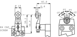SSCEB31A1B, Концевой выключатель, Honeywell