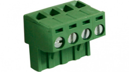 RND 205-00157, Female Connector Pitch 5 mm, 4 Poles, RND Connect