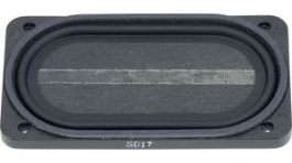 SC 5.9 FLX - 8 Ohm, Full Range Speaker 8Ohm 5W 82dB Black, Visaton