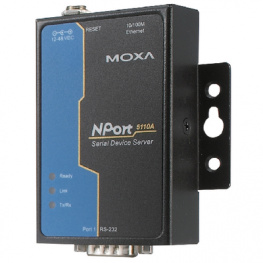 NPORT 5110A, Serial Server 1x RS232, Moxa