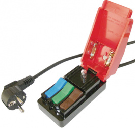 CL1860, Тестовая панель; Дл.провода:1,5м; Размеры:49x60x127мм; 5А; 240В, Cliff