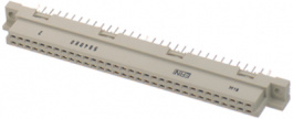 284165, Female multipoint connector B 64-pin DIN 41612, Erni / TE