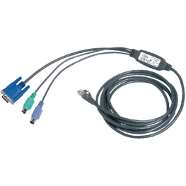 PS2IAC-10, KVM adapter cable VGA/PS/2 -> RJ45 3 m, Avocent
