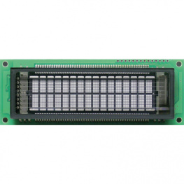 M162MD05GJ, VFD text module 2 x 16, FUTABA