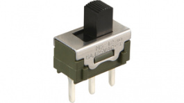 MS12ANW03, Переключатель: движковый; Пол: 2; SPDT; 3A/250ВAC; 0,4A/28ВDC, NKK Switches (NIKKAI, Nihon)