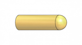 3023/2GS-D-3.5N-AU-1.0, Spring contact 1 A 43.5 mm Round Head, Hartmann