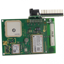 AC320011, M2M PICtail Daughter Board, Microchip