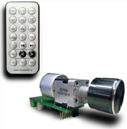 KIT MP1236, Моторизированный 2-канальный регулятор. (2 х 100 кОм), МАСТЕР КИТ