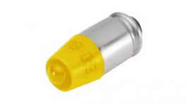 10-2J12.1064, LED Bulb, Yellow, MG (T13/4), 24VAC/VDC, EAO