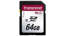 TS64GSDXC10M, Memory Card, SDXC, 64GB, 20MB/s, 18MB/s, Transcend