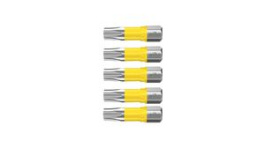 41594, Насадка; Torx®; TX25; 25мм; Монтаж: 1/4" (C6,3мм); 5шт; Серия: Y, Wiha