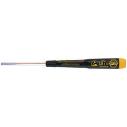 272025050, Screwdriver ESD Slotted 2.5x0.4 mm, Wiha
