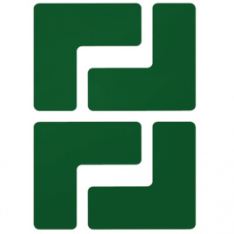 104431 [10 шт], Floor Corner Marks, L-shaped 104431, Brady