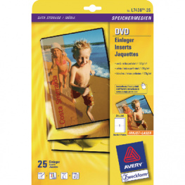 L7436-25, DVD inlays matte, Zweckform