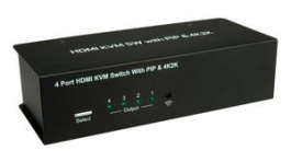 14.99.3337, 5-Port KVM Switch, HDMI, USB-A/USB-B, Value