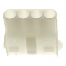 1-480703-0, Straight Receptacle housing, 6.35 mm, 4 Pole, TE Connectivity
