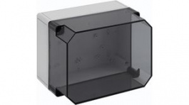 11200801, Plastic Enclosure Without Knockouts, 254 x 180 x 165 mm, Polystyrene, IP66, Grey, Spelsberg