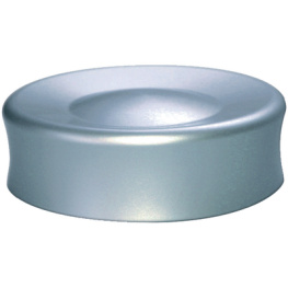 K1-CN-S60, Aluminium Knob silver 44.4 mm, ELMA