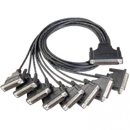CBL-M62M25X8-100 (OPT8C), *Octopus cable 8x DB25M (1 m) for CP-168U & C218 turbo, Moxa