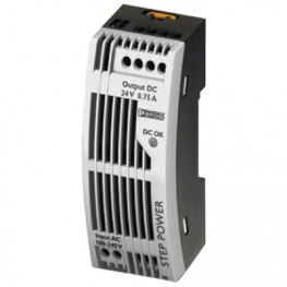 2868622, Блок питания: импульсный; 18Вт; 24ВDC; 750мА; 85?264ВAC; 95?250ВDC, Phoenix Contact
