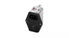 AF-C10-SD, IEC Inlet Single Phase EMI Filter 250VAC 10A, Ohmite