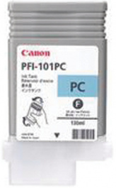 PFI-101PC, Картридж с чернилами PFI-101PC цвет Photo Cyan (светло-голубой), CANON