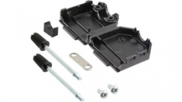 1991253-9, Корпус: для разъемов D-Sub; D-Sub HD 15pin, D-sub 9pin; прямой, TE Connectivity