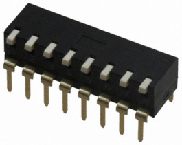 A6TR-8104, DIL switch THD 8P, Omron