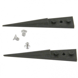 A3CF, Plastic Spare Tweezer Tips, 1 Pair, Ideal-Tek
