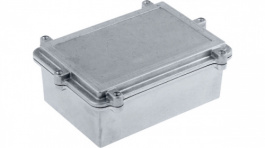 RND 455-00619, Sealed Metal Enclosure, Light Grey, 142 x 202 x 80 mm, Aluminium Alloy / ADC12,, RND Components