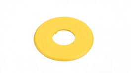 HAAV-0, Blank Nameplate Yellow, IDEC