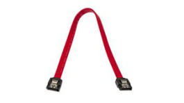 LSATA18, Latching SATA Cable 457 mm Red, StarTech.com