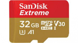 SDSQXAF-032G-GN6MA, Extreme Pro microSD Memory Card 32 GB, Sandisk