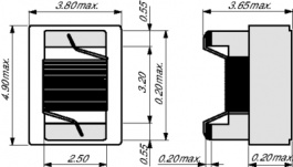 1812AFTC-722K, Transponder Coil 7.2 mH, FASTRON