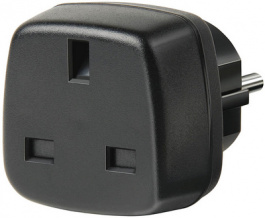 1508530, Travel adapter GB/Great Britain Protective Contact, Brennenstuhl
