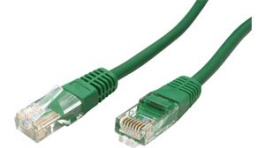 21.15.0433, Patchcord Cat 5e UTP 15 m Green, Roline