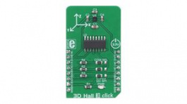 MIKROE-3310, 3D Hall 3 Click 3-Axis Magnetic Sensor Module 3.3V, MikroElektronika