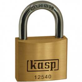 K12540D, Padlock brass 40 mm, Kasp
