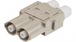 09140023125, Connector Han,16 A,2500 V,Pole no.-2,Gender of contacts-Female, Harting