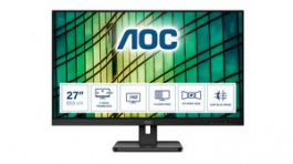 27E2QAE, Monitor, E2, 27 " (68.6 cm), 1920 x 1080, IPS, 16:9, AOC