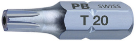 C6 B-400/10T, Bit with Colour Coding 25 mm TR 10, PB Swiss Tools