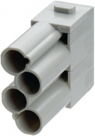 09140043041, Разъем: HAN; модуль; "папа"; Han Modular CC Protected; PIN:4; 40А, Harting