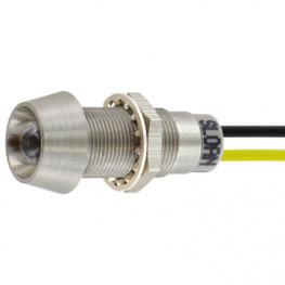 338851010Y54UCL1, LED Indicator yellow 5...28 VDC, Sloan