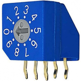 RND 210-00095, PCB coding switch BCD 3+2, RND Components