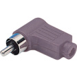 MR-544 LS BLACK/O-RING Male plug 90° Black