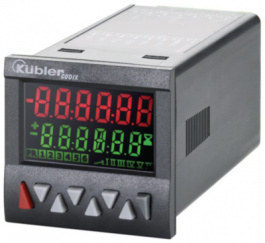 6.923.0103.000, Multifunction Preset Counter, 48 x 48 mm, Kubler